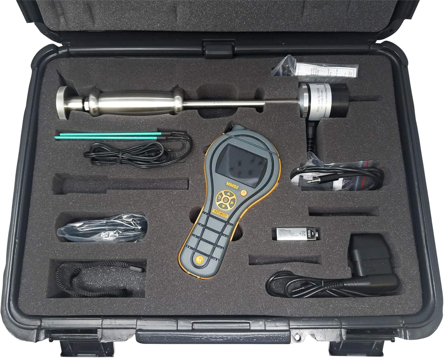 Best Quality 🔥 GE Protimeter BLD8800CR MMS2 Moisture Meter Measurement System with Restoration Kit and QuickStick Sensor Amazing 🔥 GE Protimeter BLD8800CR MMS2 Moisture Meter Measurement System with Restoration Kit and QuickStick Sensor
