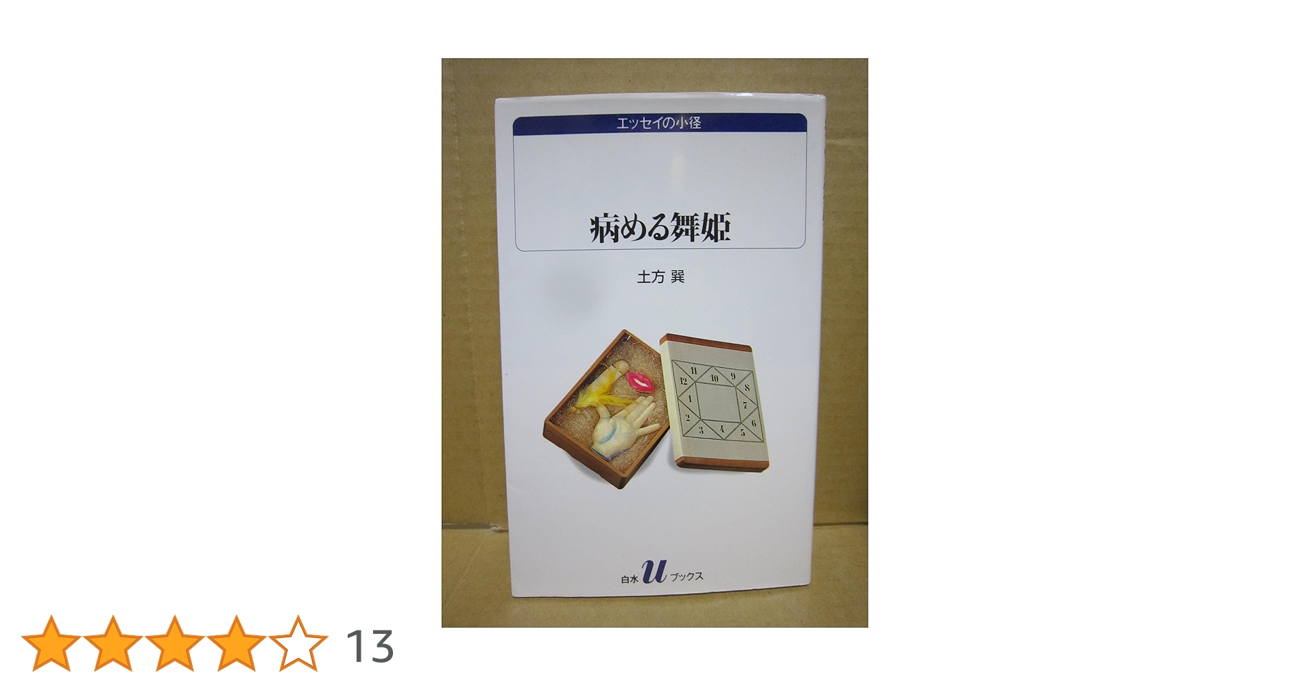病める舞姫 土方巽　1983年 白水社 Amazon.co.jp: 病める舞姫 (白水Uブックス 1017) : 土方 巽: 本
