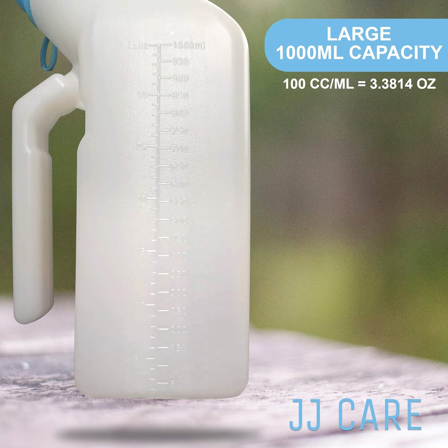 Blасk Frіdау Clеаrаnсе JJ CARE Urinals for Men 1000ml (2 Pack) Plastic Urine Bottles for Men with Glow in The Dark, Spill Proof Screw Cap Lid, Portable Male Urinals, Urinal Bottle for Car, Elderly & Incontinence Wееklу Tор Sаlе JJ CARE Urinals for Men 1000ml (2 Pack) Plastic Urine Bottles for Men with Glow in The Dark, Spill Proof Screw Cap Lid, Portable Male Urinals, Urinal Bottle for Car, Elderly & Incontinence