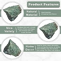 Vista 131 de ZAICUS Rocas en bruto de amatista para pulir, piedras crudas y cristales para hacer joyas, pulido, cabbing, lapidario, rocas fuentes, decoración