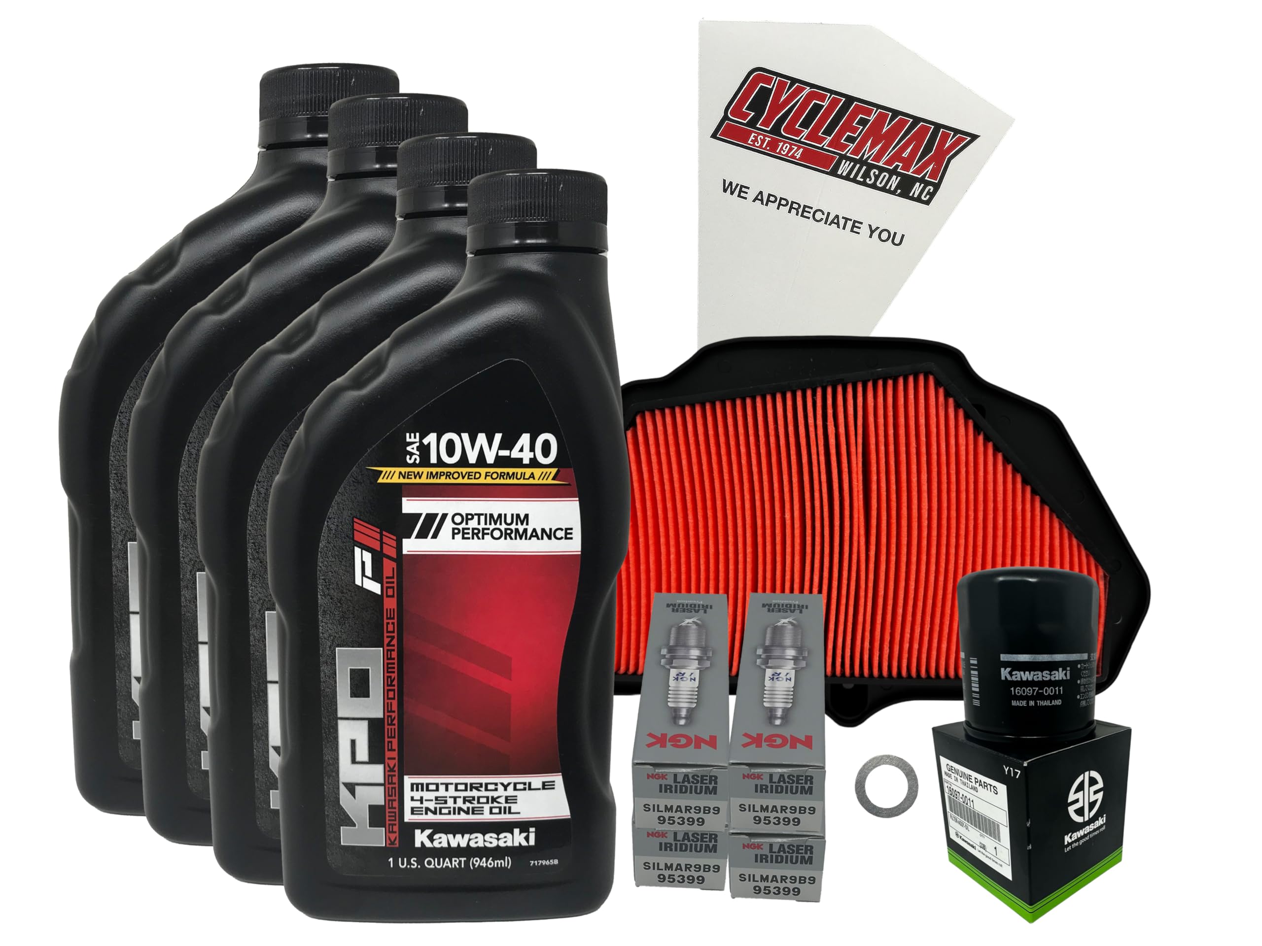 スクイーズ2点 Amazon.com: Cyclemax Standard Tune Up Kit with Spark Plugs