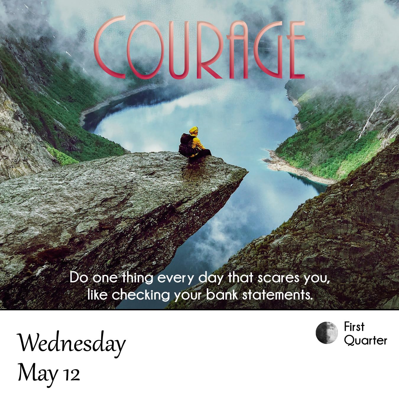 Demotivational 2027 Daily Calendar (A Funny, Uninspirational, and Humorous Page-A-Day / Day-to-Day Desk Calendar - all 365 days!)