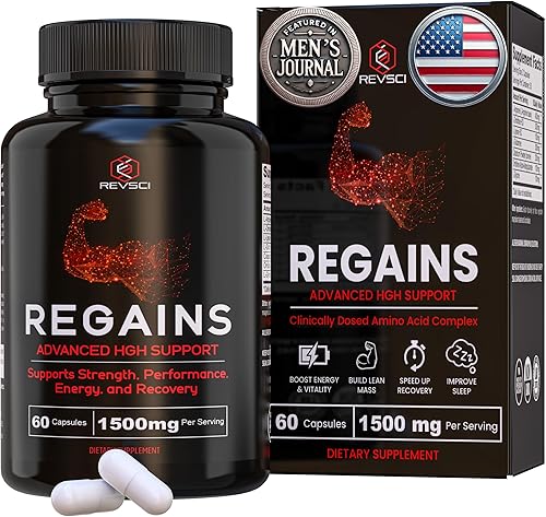 Revolution Science - Suplementos HGH Regains para hombre natural estimula la hormona de crecimiento humano construcciĂłn muscular suplementos de Revolution Science - Suplementos HGH Regains para hombre natural estimula la hormona de crecimiento humano construcciĂłn muscular suplementos de