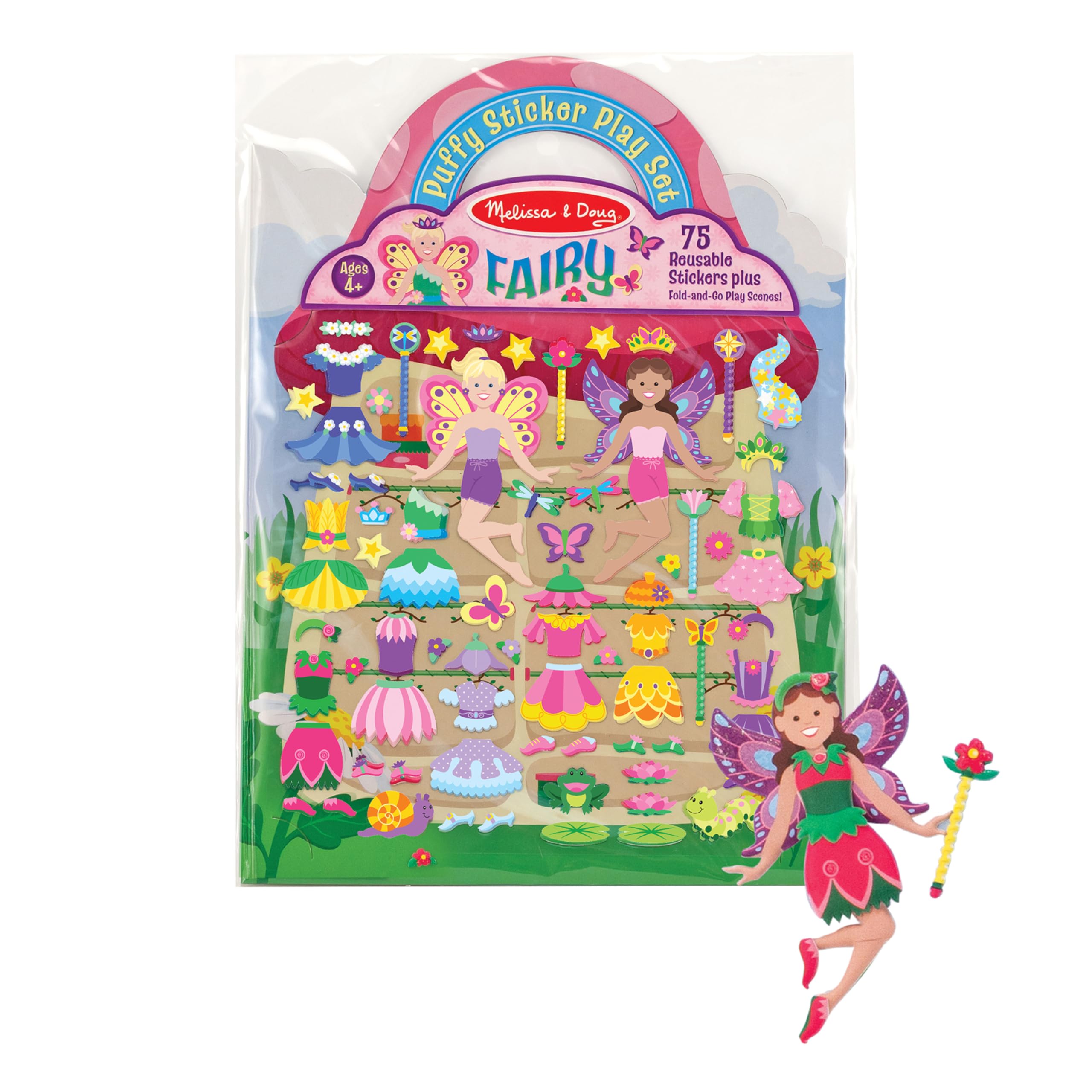 Melissa & Doug Puffy Sticker Activity Book: Fairy - 75 Reusable Stickers (B00F1A6JSG) Amazon Price History, Amazon Price Tracker