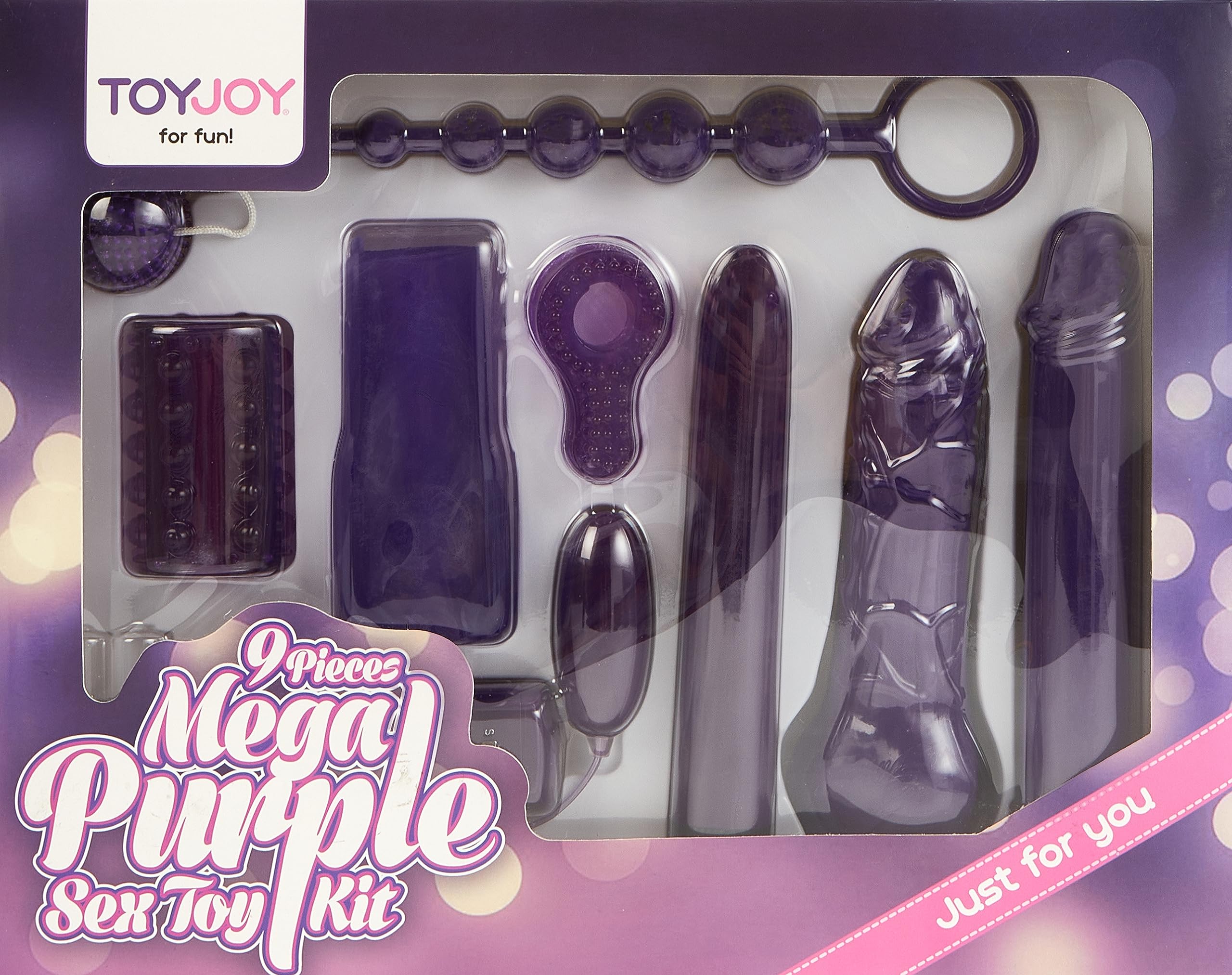 Toy Joy Mega Purple Sex Toy Kit 940 ml