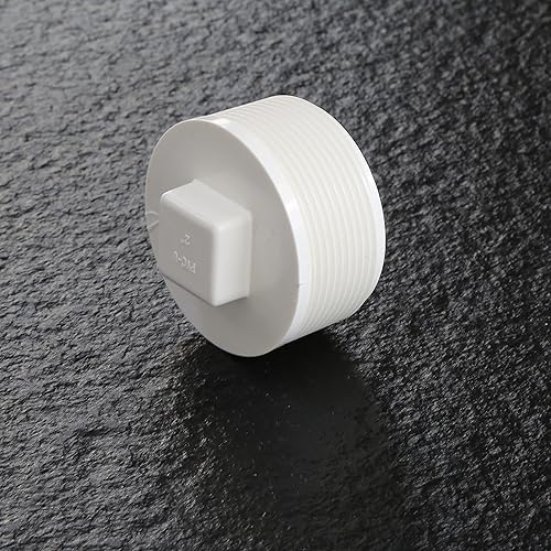 Miniatura 8 de Rainbow Dream Adaptador de rosca macho de PVC de 34 pulgadas, 20 paquetes, blanco (34 pulgadas)