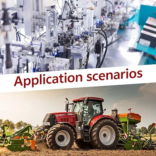 Miniatura 6 de findmall Motor eléctrico 5HP 184T Marco 14801770RPM Motor trifásico General Motor severo TEFC 5060Hz 230460V 1 18 pulgadas eje con llave