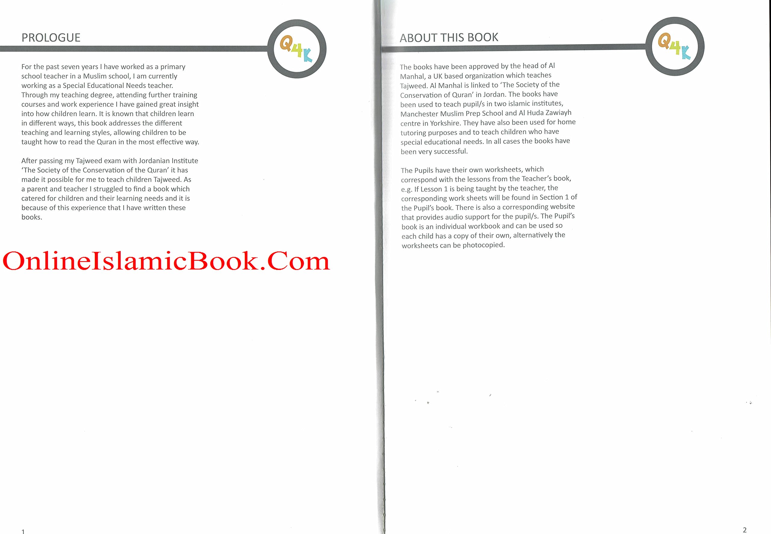 Quran 4 Kids Pupils Book 2