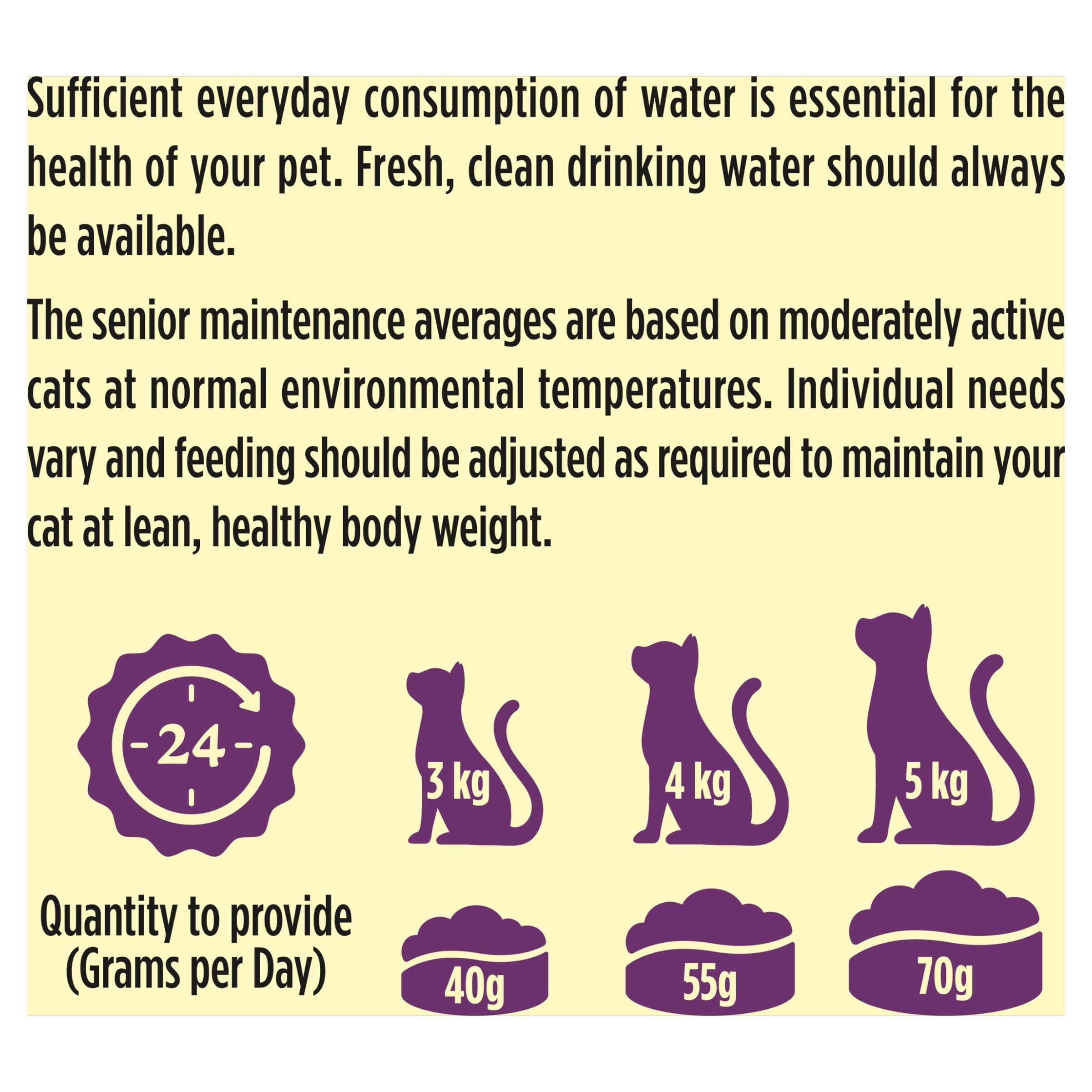 GO-CAT Senior 7+ Dry Cat Food Chicken 2kg (Pack of 4) - 3