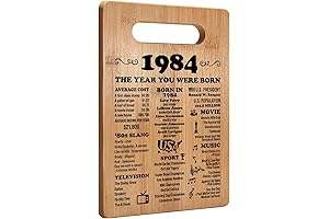 1984 Cutting Board Gifts for 40th Birthday