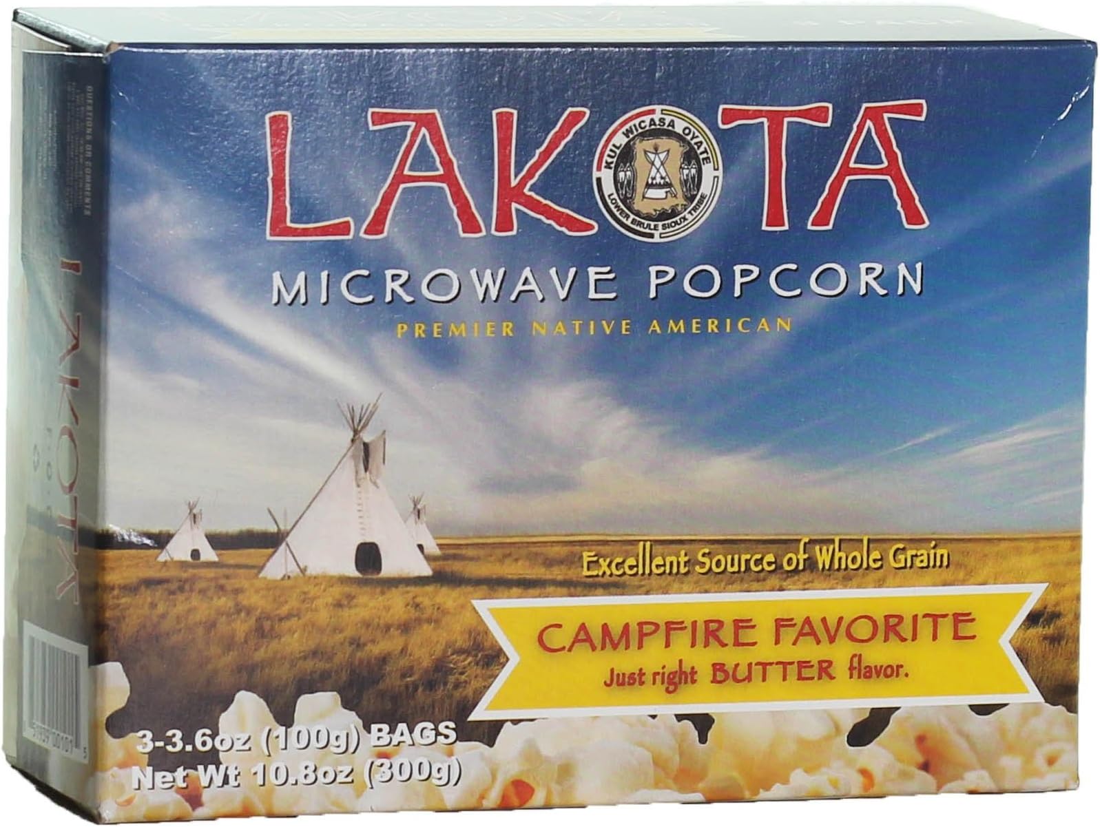 Lakota Foods Microwave Popcorn Campfire Favorite