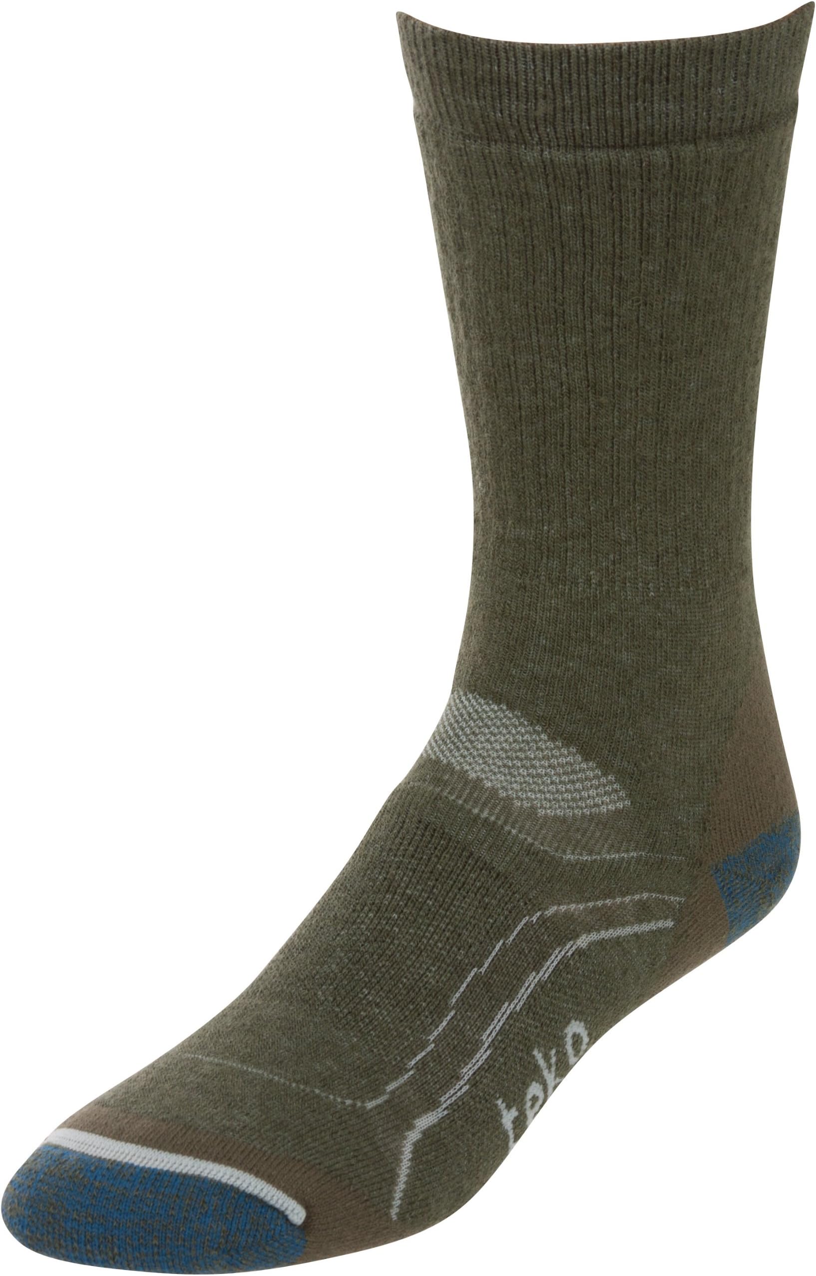 Teko Women's SIN3RGI Merino Wool Poly Blend Midweight Casual Walking and Hiking Socks