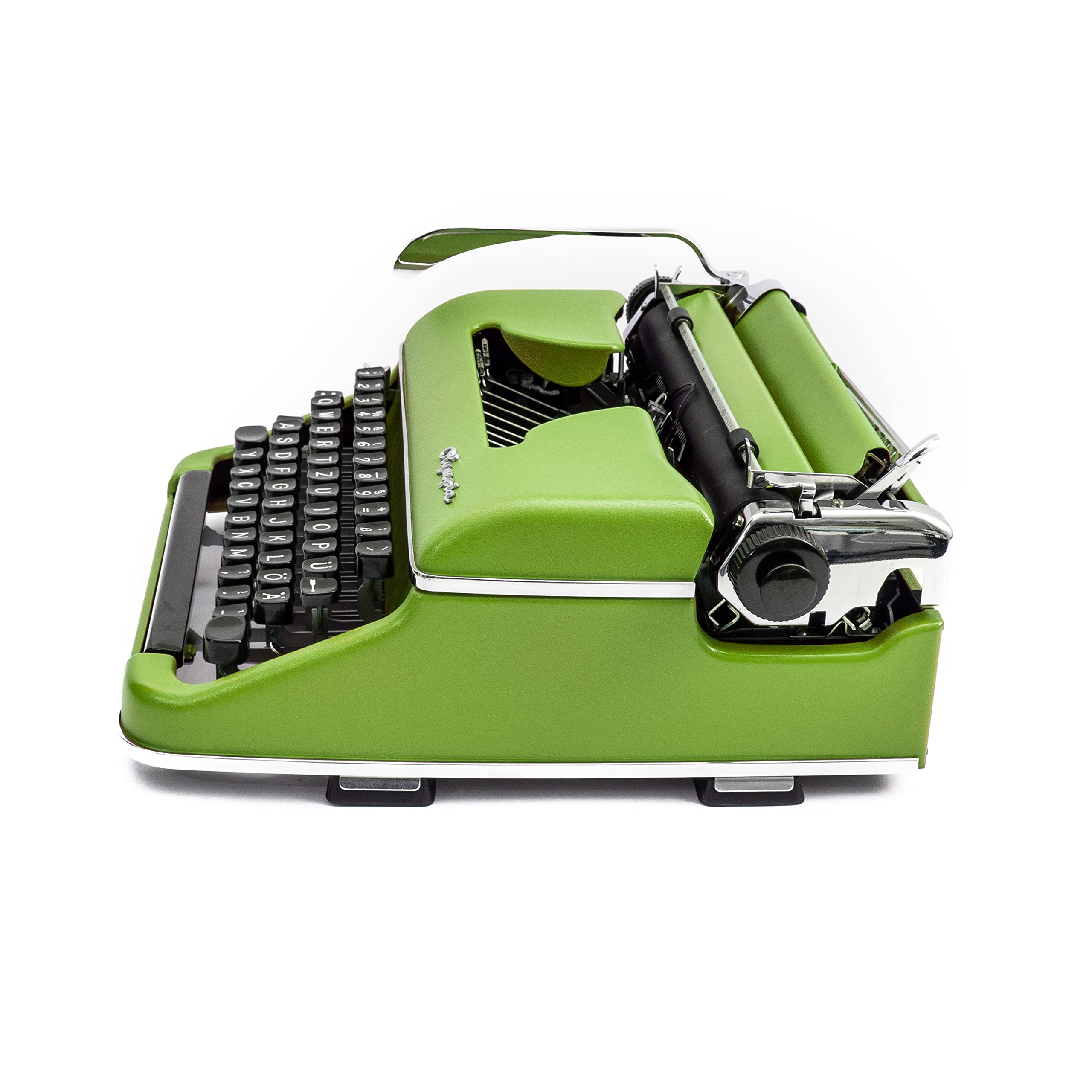 Generisch Grüne Schreibmaschine Vintage - voll funktionsfähige Schreibmaschine, restauriert und mit neuem Farbband