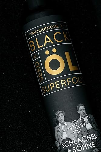 Miniatura 6 de Schlacher  Söhne MILD Taste Aceite orgánico de semilla negra 100 puro prensado en frío 23  timoquinona comino negro Nigella Sativa sin OMG primera