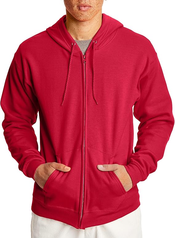 Full Zip Eco Smart Fleece Hoodie 