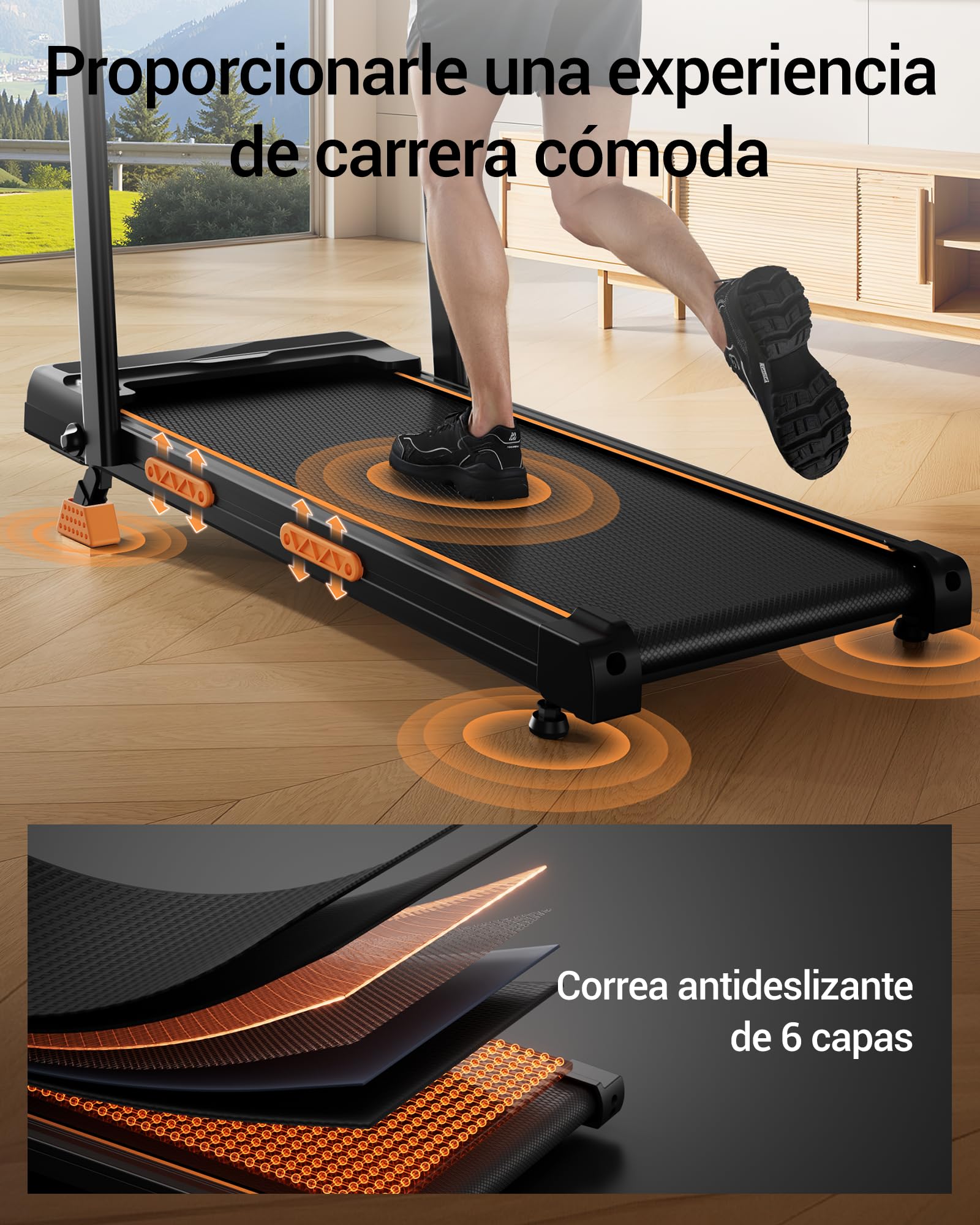 CURSOR 3,0 CV Cinta de Correr Plegable con Inclinación 16%