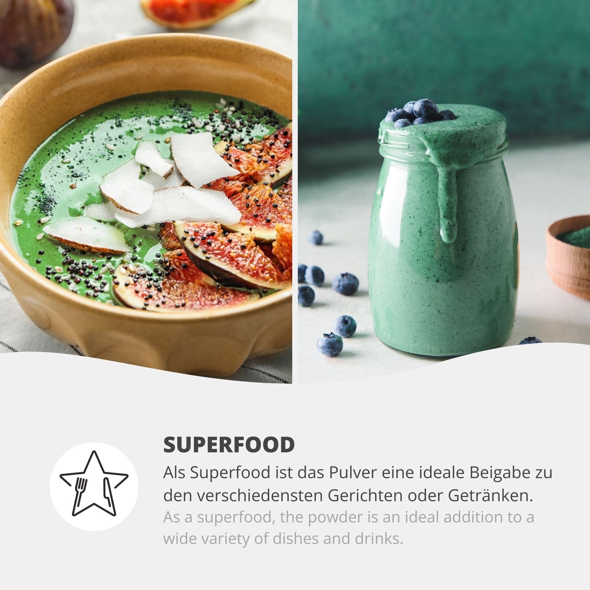 Spirulina Pulver 25kg natürlich rein ohne Zusätze Superfood Algen