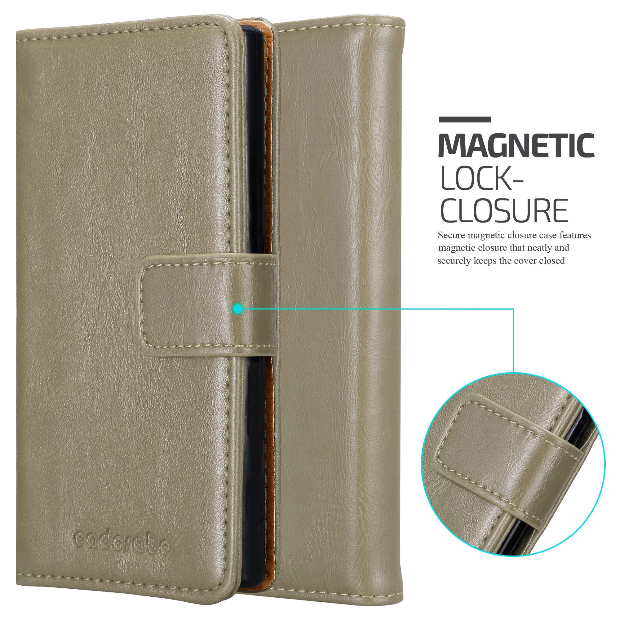 Custodia Cadorabo Google Pixel 3A Verde | Cover Libro Protezione 360