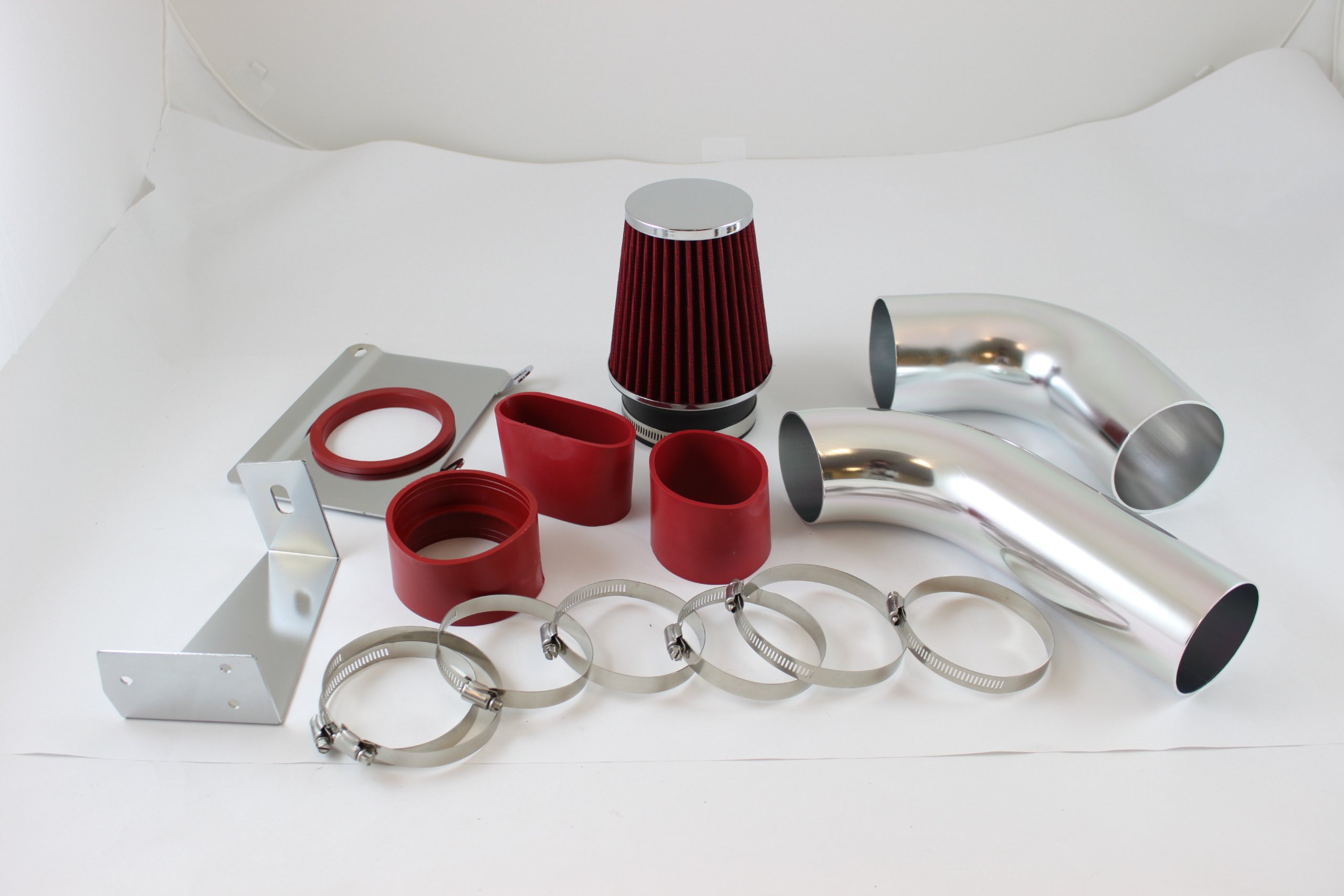 RL Concepts 3.5" Cold Air Intake Induction Kit + Filter 89-93 for Ford Mustang LX/GT 5.0L V8