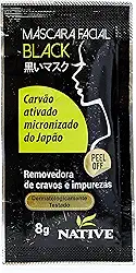 Native Máscara Black Sachê De 8G Preto