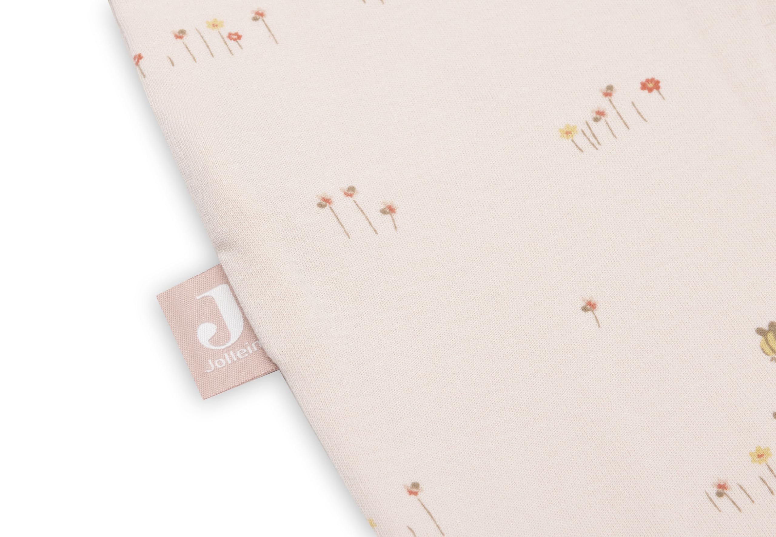 Jollein Gigoteuse bébé en jersey - 90 cm - Pretty Picnic - 100% coton - 0,5 TOG - gigoteuse d’été - avec fermeture éclair - certifiée OEKO-TEX