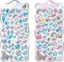 2026 Model, 2 Pieces, Drop Stickers, Squishy Stickers, 3D, Exquisite Pattern, Decoration, DIY, Creative Fashion, Cute Gift (Set 335)