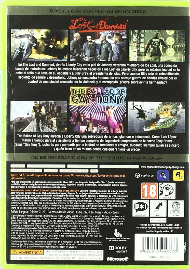 Rockstar Games Grand Theft Auto IV: Complete Edition, Xbox 360