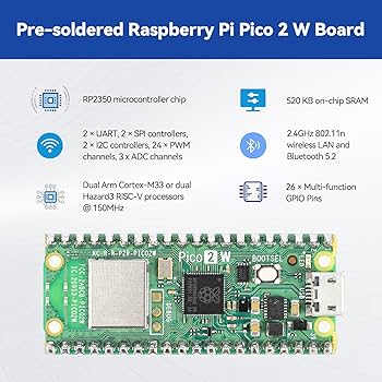 Raspberry Pi Pico 2 W 究極スターターキット Amazon.co.jp: Freenove Raspberry Pi Pico基本スターターキット