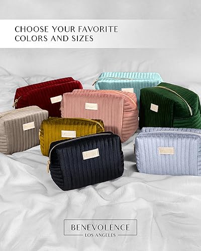 Miniatura 6 de Benevolence LA Neceser para mujer, neceser de viaje para cosméticos, maquillaje, artículos de tocador  Neceser para viajes, bolsa de cosméticos,