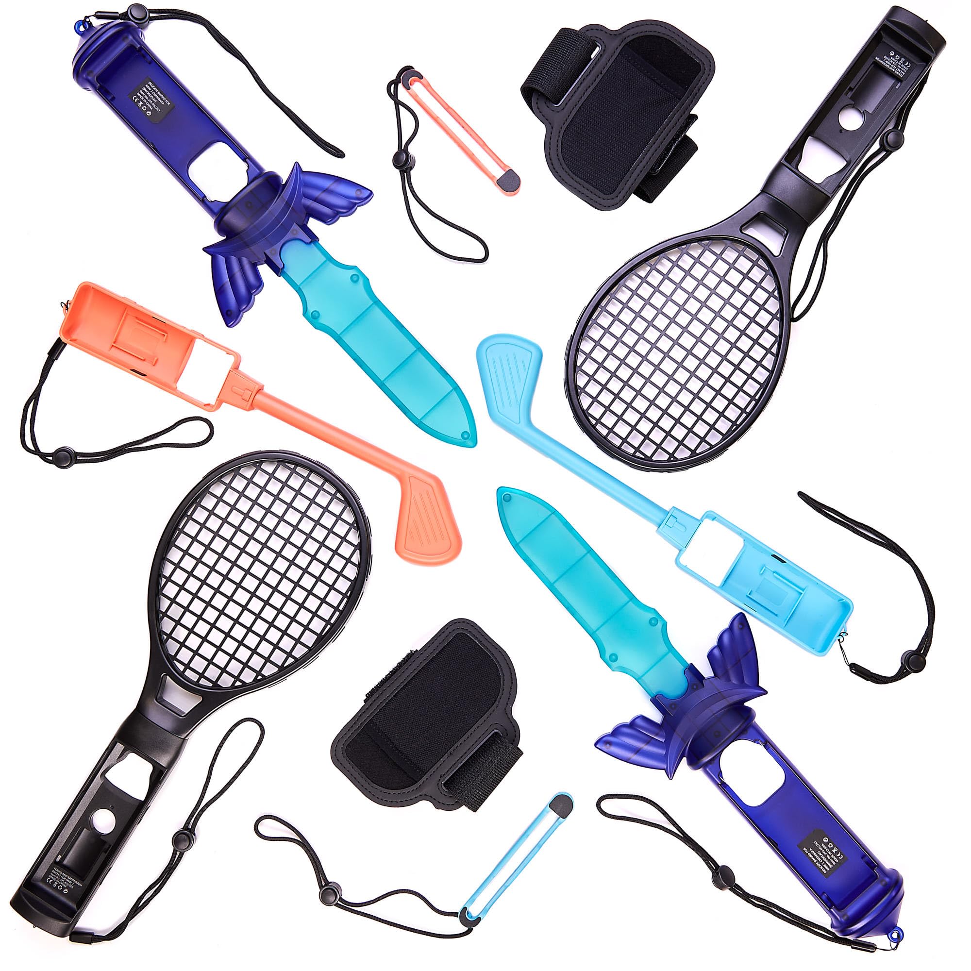 Numskull Switch 2 Mega Sports Pack – 10-In-1 Accessories Bundle None Mint