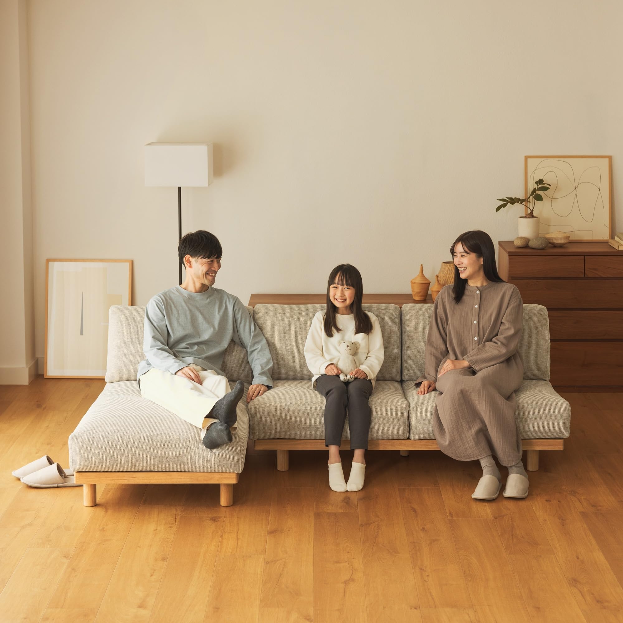 エンチ❗️ お洒落な無印良品 ソファ❗️ ソファ本体・2．5