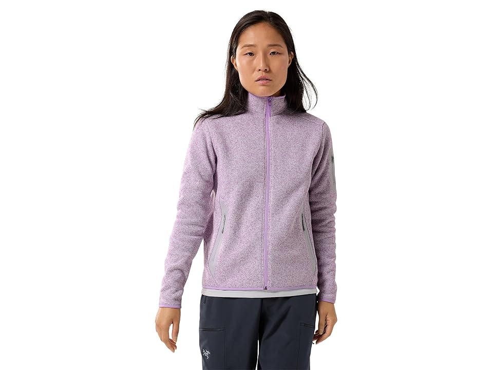 Arc'teryx Covert Cardigan (Storm Glow Heather) Women's Clothing INTERNATIONAL SHIPPING
