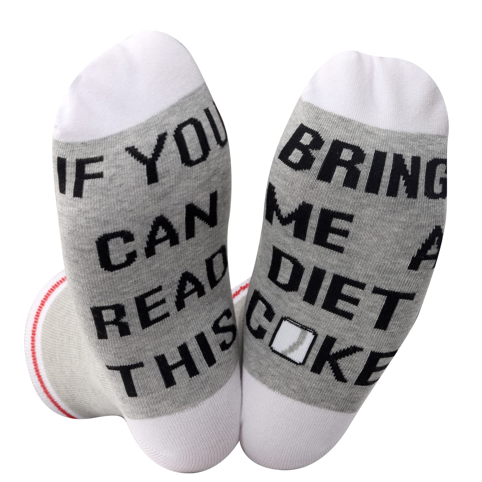 JTOUK Carbonated Drinks Gift Novelty Socks For Men Women Carbonated Drinks Lover
