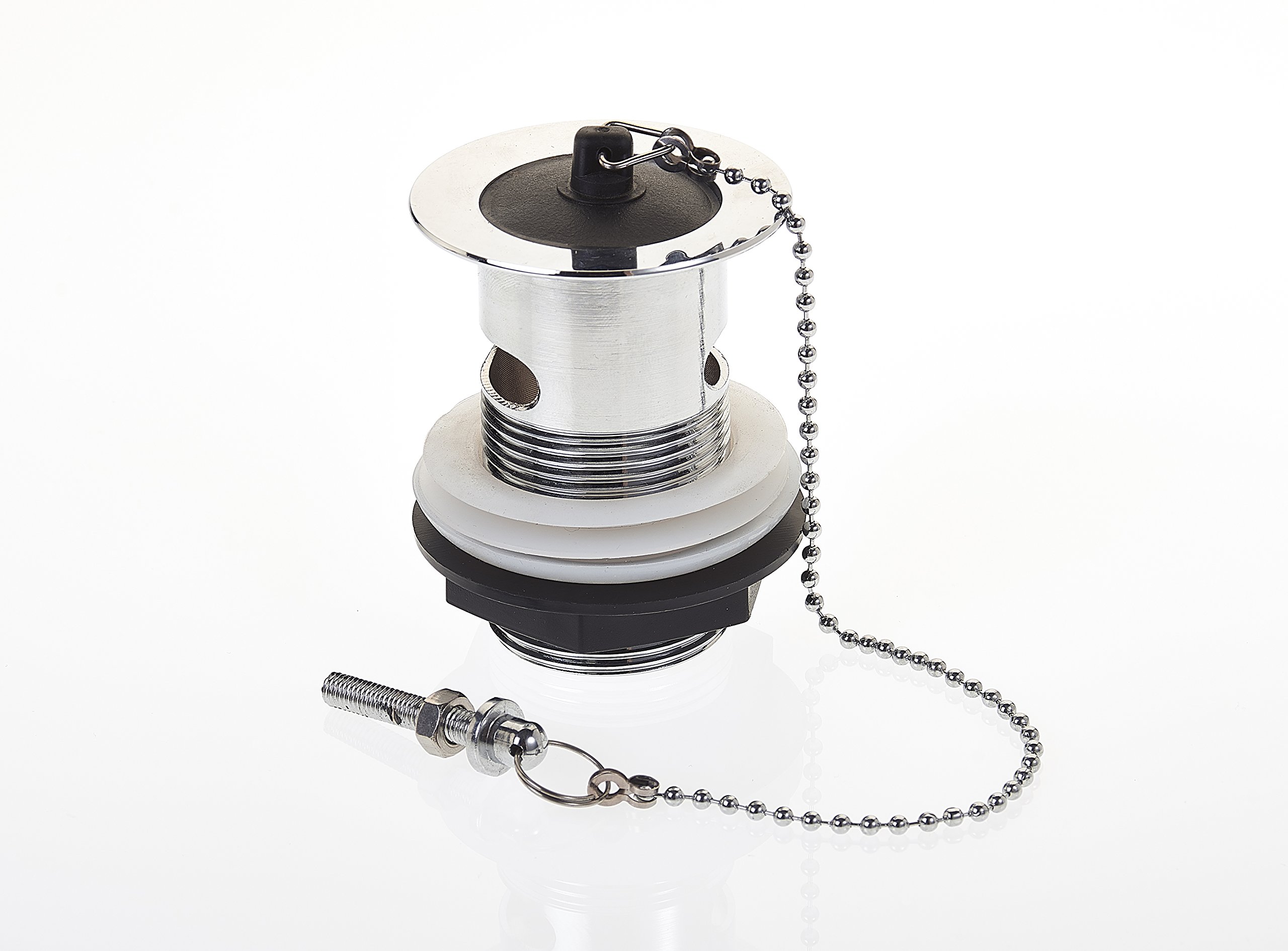 MaKeChrome Basin Waste Slotted 1 1/4"