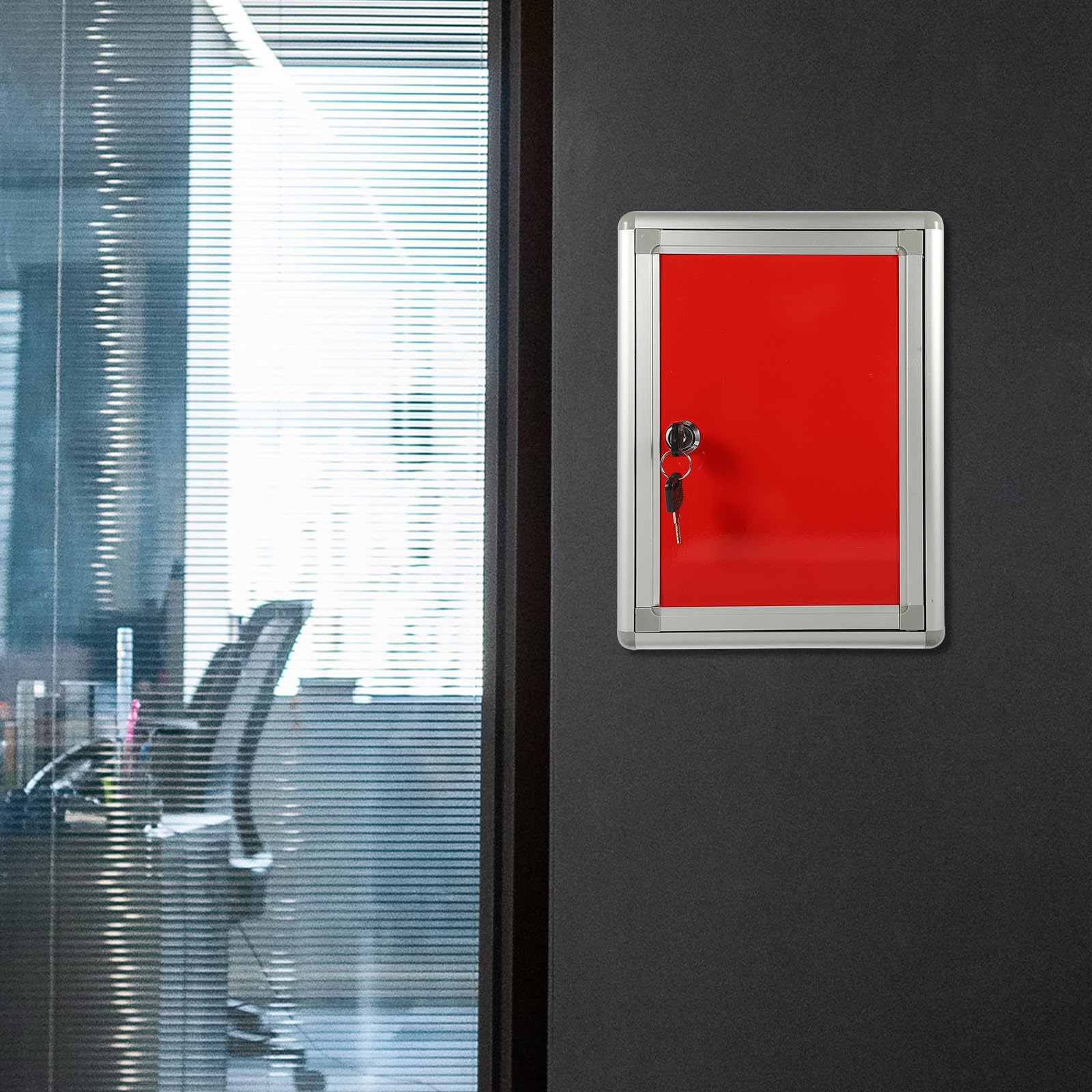 Sugerencias Diseño de Aleación Aluminio de Rojo Buzón Cerradura de Segura Simple y para Restaurantes y Oficinas