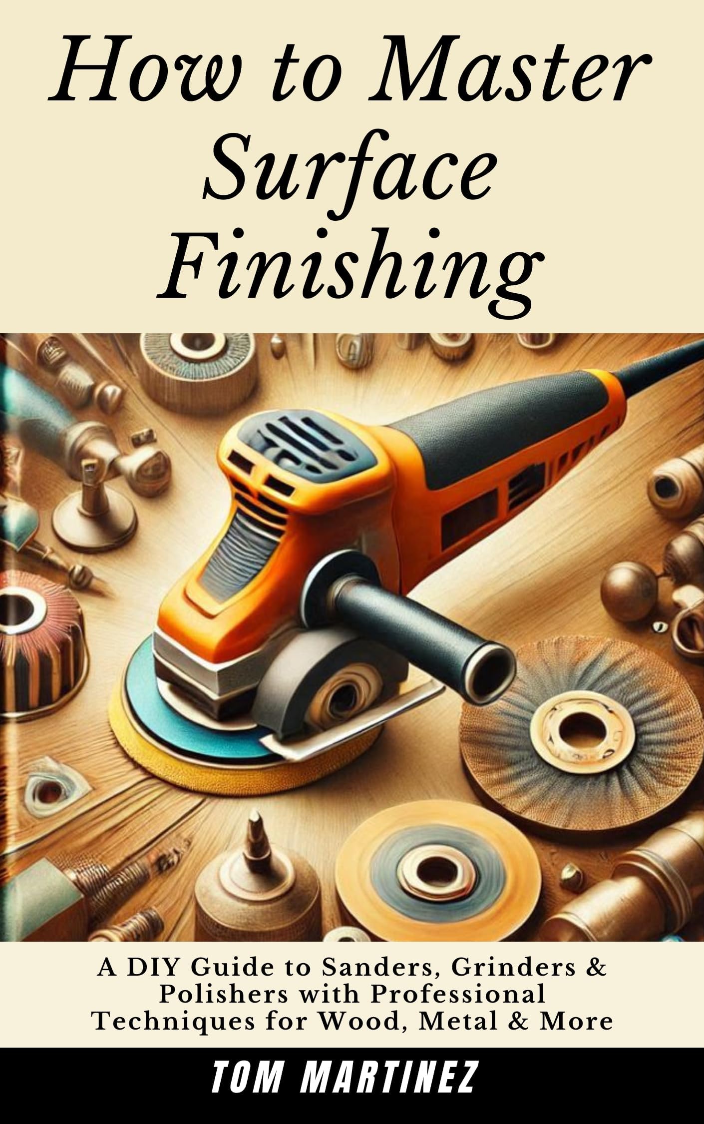 How to Master Surface Finishing: A DIY Guide to Sanders, Grinders & Polishers with Professional Techniques for Wood, Metal & More (Master Your Workshop)