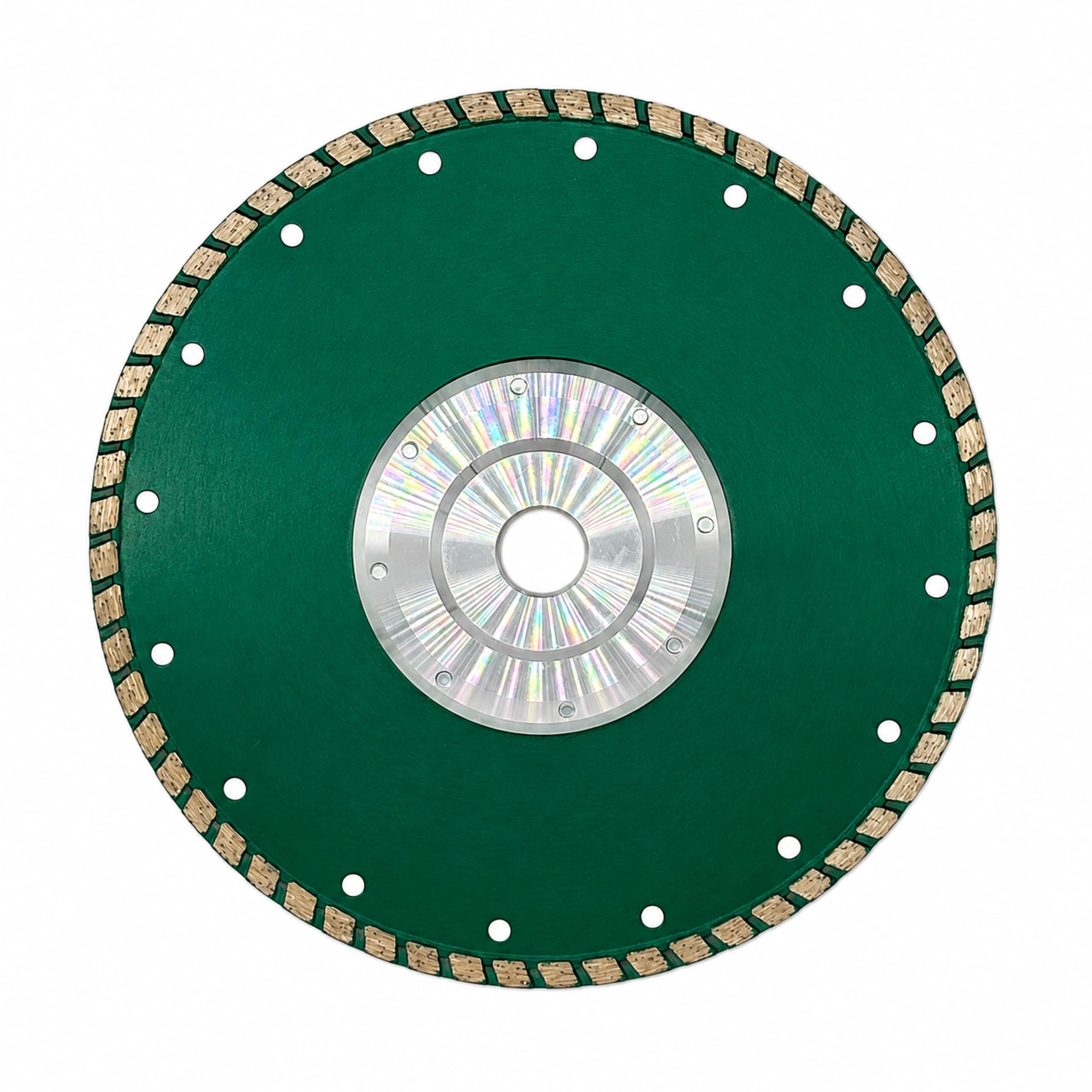 MAGICDSK TGF230 Disco Diamantato Turbo con flangia Professionale 230 mm per Granito, Klinker, Porfido, Quarzite e Pietra Naturale - Foro 22,23 mm