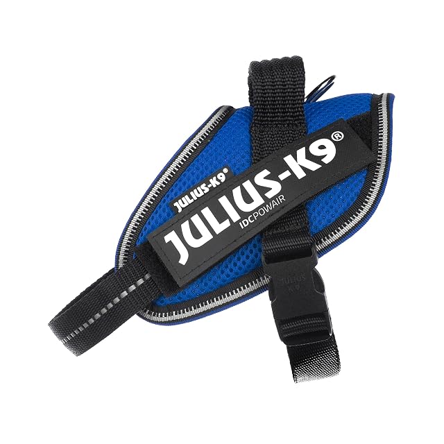 Foto 2 de 8 de IDC Powair Bundle - Arnés IDC Powair, Tamaño: XS/Mini-Mini, Azul + Correa IDC Powair, Tamaño: 1,2 m con asa…