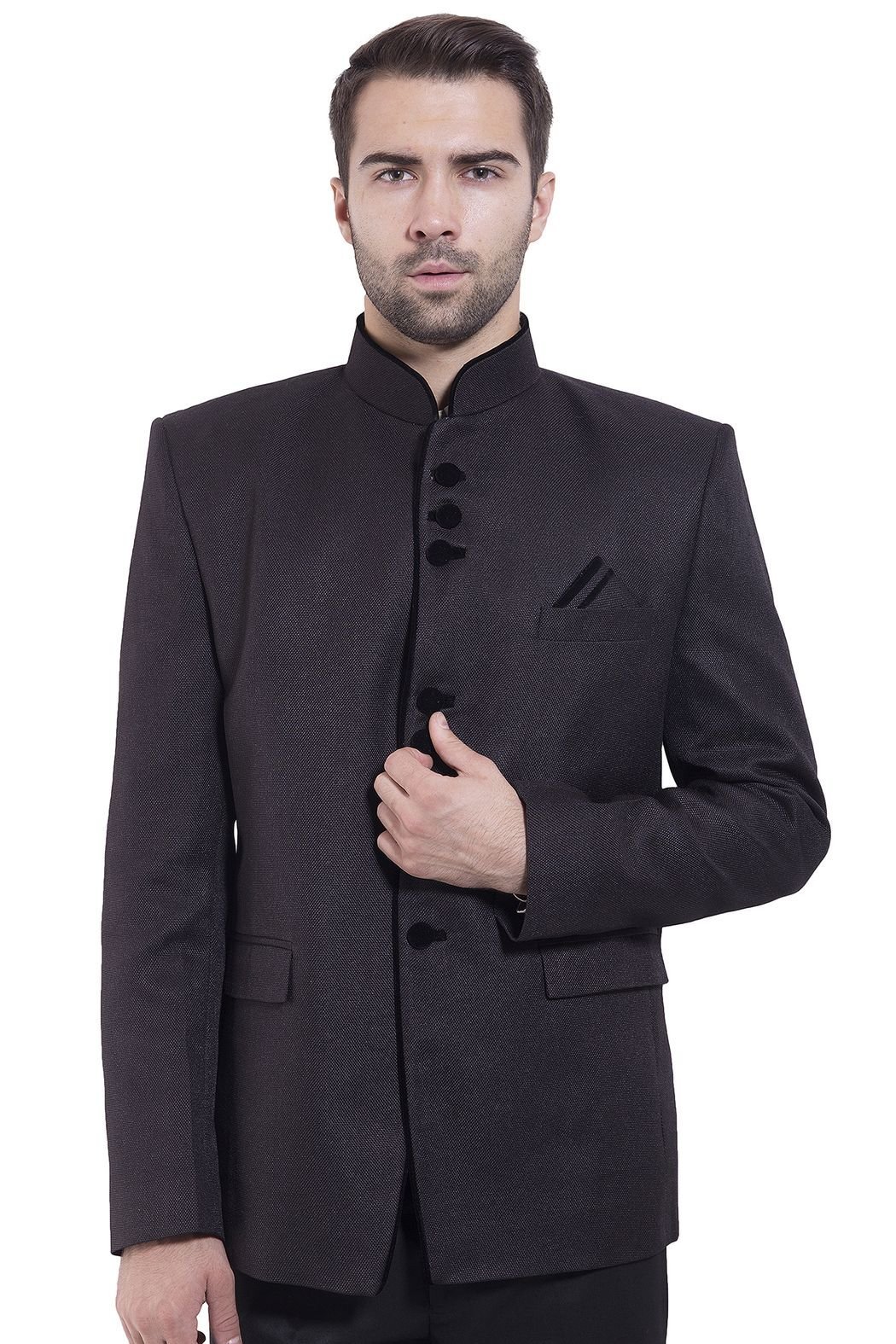 wintage Men's Rayon Cotton Bandhgala Festive Nehru Mandarin Blazer- 20 Colors Available-picture-52