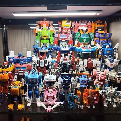 Miniatura 5 de ihomecooker Soportes de madera y acrílico para exhibición, 3 niveles para cupcakes, perfumes, estatuillas de exhibición, estante para decoración y