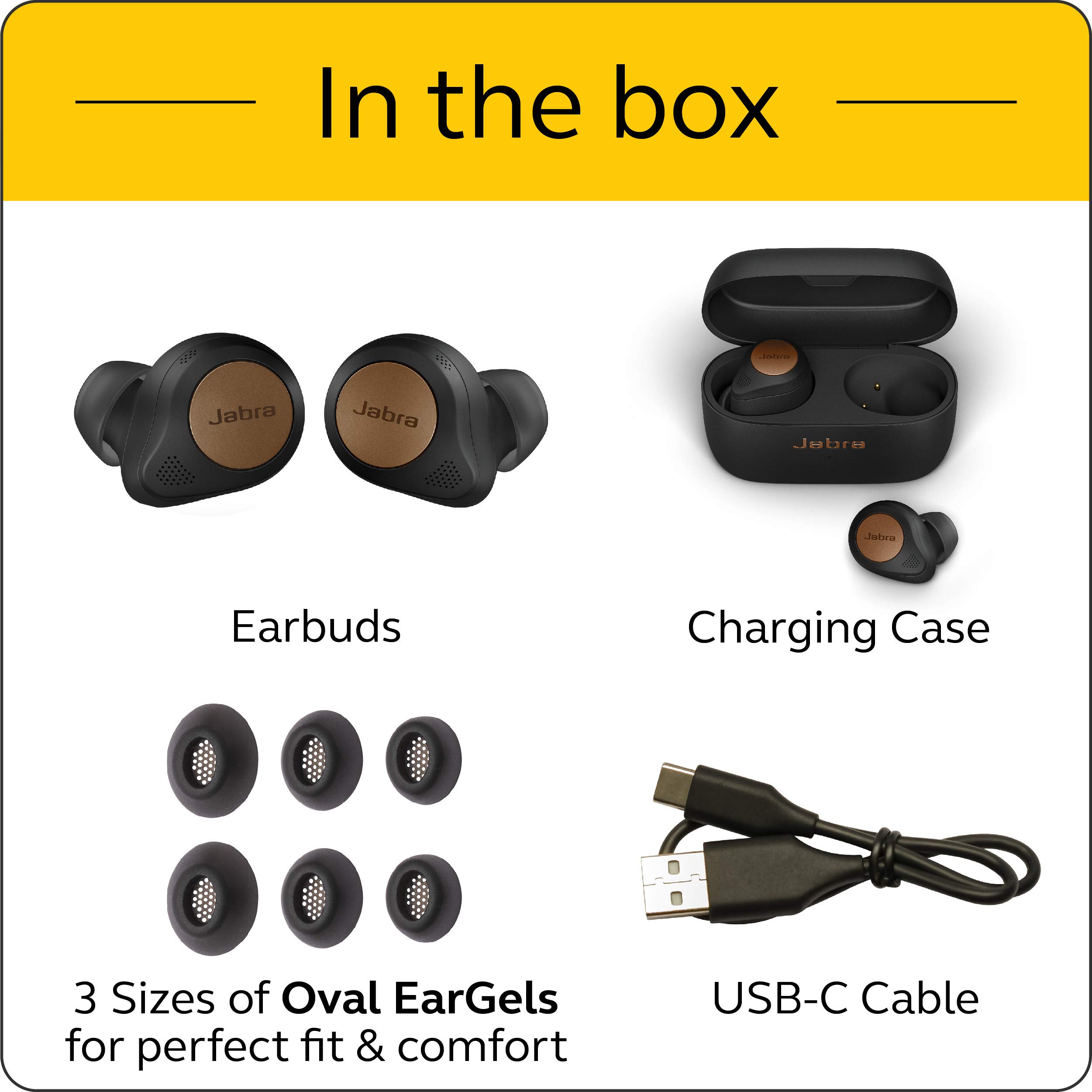 Jabra Elite 85t COPPER BLACK