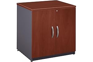 Series C Hansen Cherry 2-Door Storage Cabinet