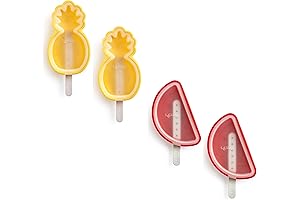 Lekue Tropical Fruit Ice Cream Pop Molds (4 Units)