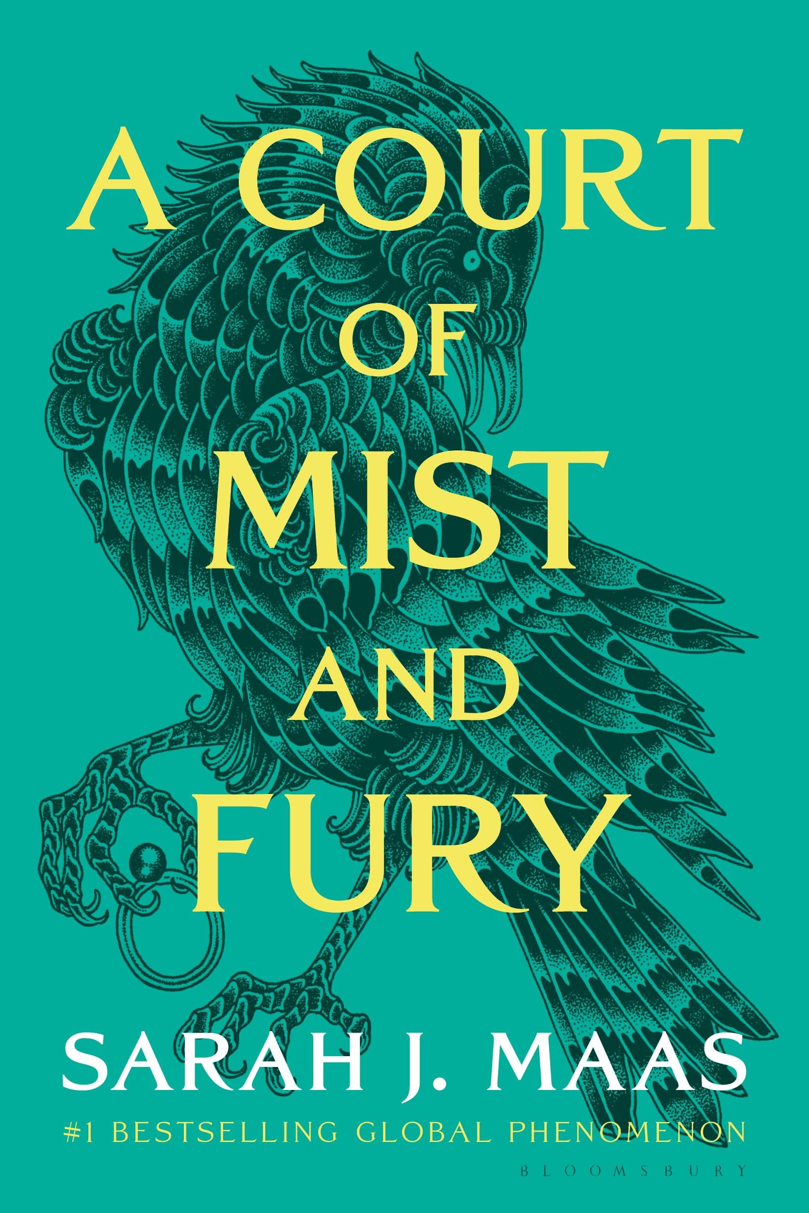 Cover image of A Court of Mist and Fury by Sarah J. Maas