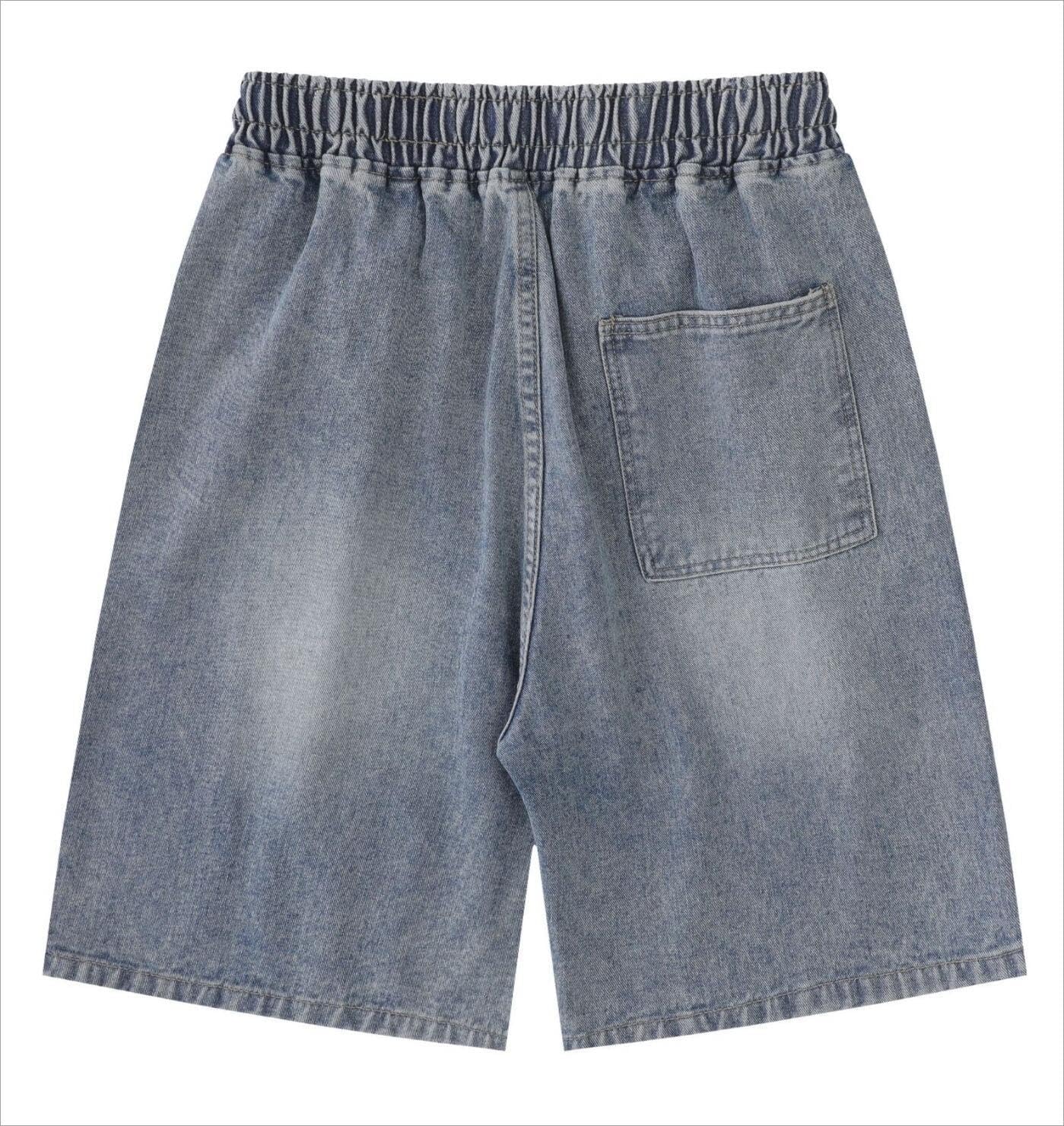 Unisex Denim Shorts Baggy Jorts Y2K Streetwear Fashion Jorts Casual Loose Grunge Harajuku Jeans Shorts
