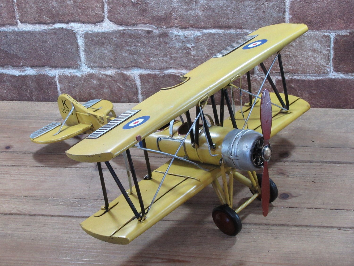 Amazon.co.jp: 27136 ブリキのおもちゃ biplane : ホビー