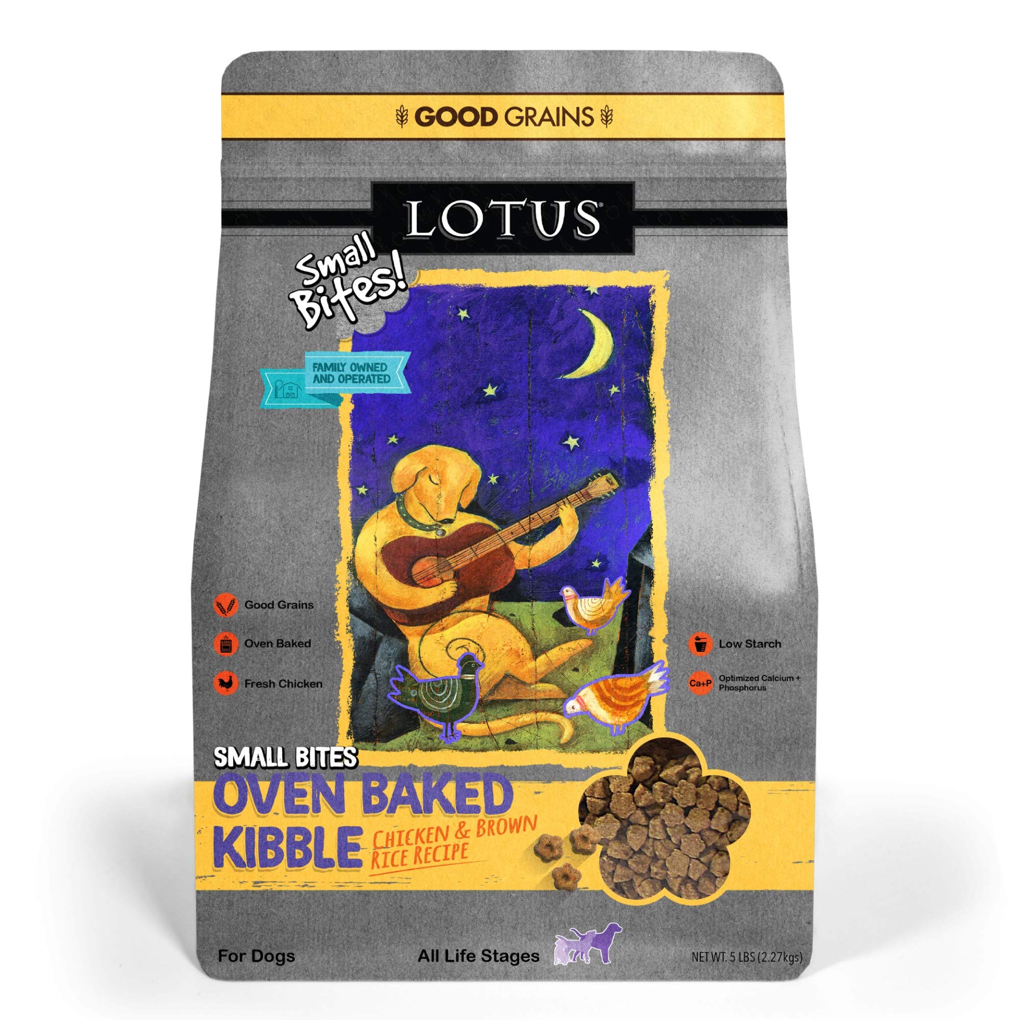 Lotus Small Bite Dry Dog Food Chicken 5 Lb. product thumbnail 2
