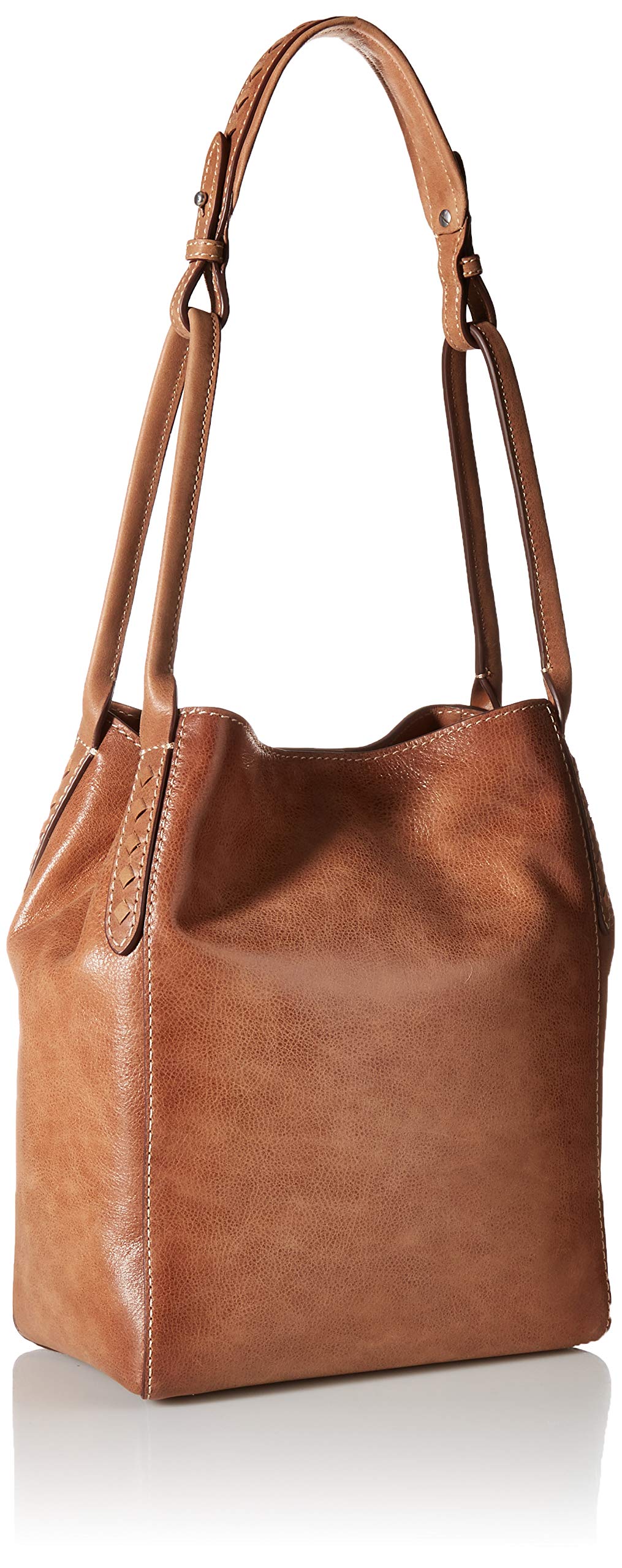 FRYE womens Reed Zip Leather Hobo