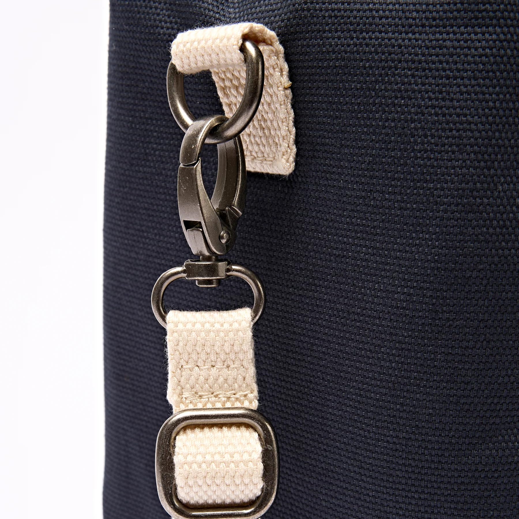ROKA London Hampstead - Lonchera térmica con parte superior enrollable, con correa ajustable para el hombro, resistente al agua, reutilizable, para el trabajo, la escuela, el picnic y los viajes (humo