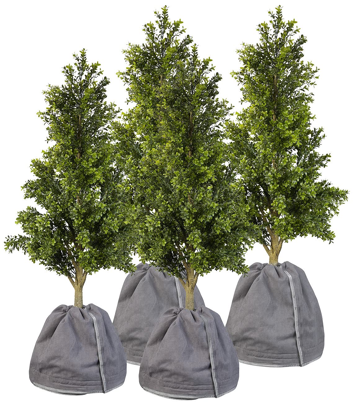 Royal Gardineer Thermohülle für Pflanzen: 4er-Set Thermo-Topfschutz für Pflanzen, je 2X 50 x 45 cm & 70 x 65 cm (Blumentopfschutze, Winterschutz Hauben, Gewächshaus)
